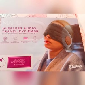 Wireless audio Travel Eye mask